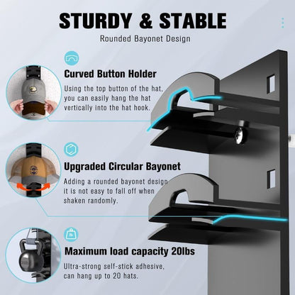 🔥LAST DAY 50% OFF🔥Hat Organizer for Baseball Caps