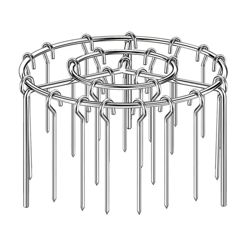 🔥🍢 2 Counts Food-Grade 304 Stainless Steel Air Fryer Kebab Rack