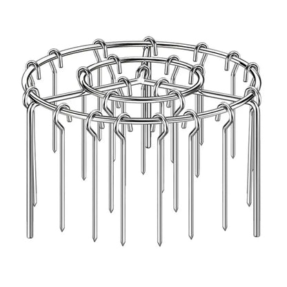🔥🍢 2 Counts Food-Grade 304 Stainless Steel Air Fryer Kebab Rack