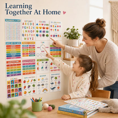 🌈 Preschool Head Start Learning Kit – Fun Early Education Activities for Confident Little Learners