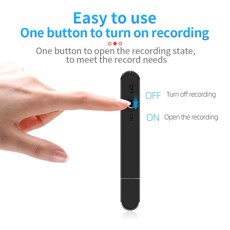 🔥 Limited Time 49% OFF | Mini 2-in-1 USB Voice Recorder – Smart Audio Recording Device for Meetings & Notes