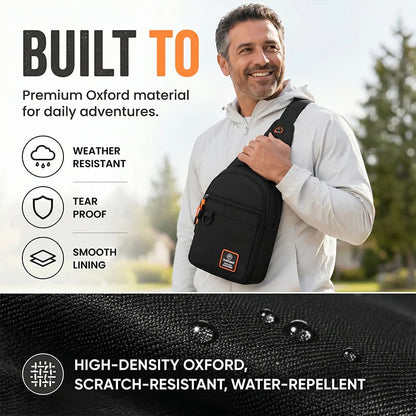 🔥LAST DAY 50% OFF🔥Waterproof Multi-pocket Crossbody Sling Bag