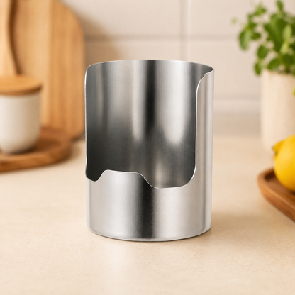 🔥HOT SALE 49% OFF🔥Thickened Stainless Steel Utensil Organizer, Rust Resistant Easy to Clean