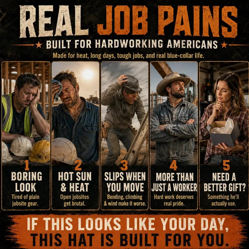 🔥LAST DAY 49% OFF🤠Western Cowboy Hard Hat, Vented Wide Brim Safety Helmet for Construction & Ranch Workers