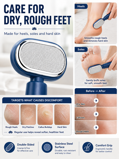 🔥LAST DAY 49% OFF✨ Beauty Care Pick Dual-Sided Foot Callus Remover with Stainless Steel Blade