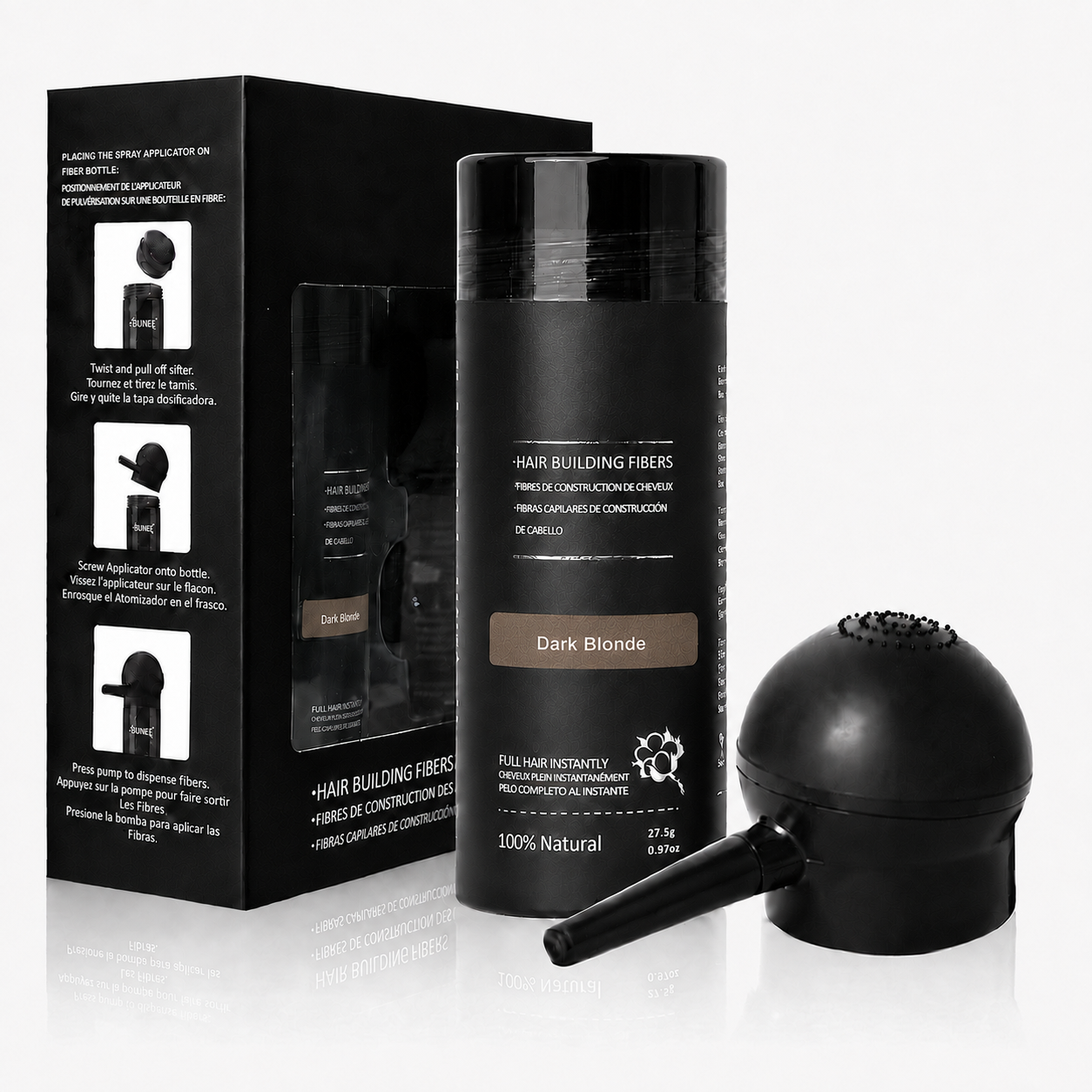🔥 49% OFF Limited Time🔥Hair Building Fibers – Instant Thickness & Waterproof Design, No More Bald Spots