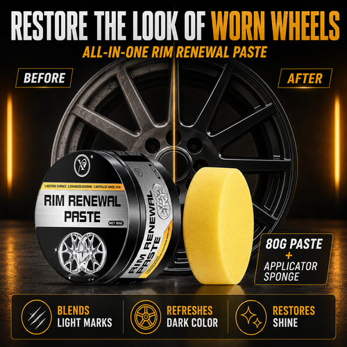 🥳2026 HOT SALE🥳💞50K+ SOLD!💨✨All-in-One Wheel Care & Restoration Paste