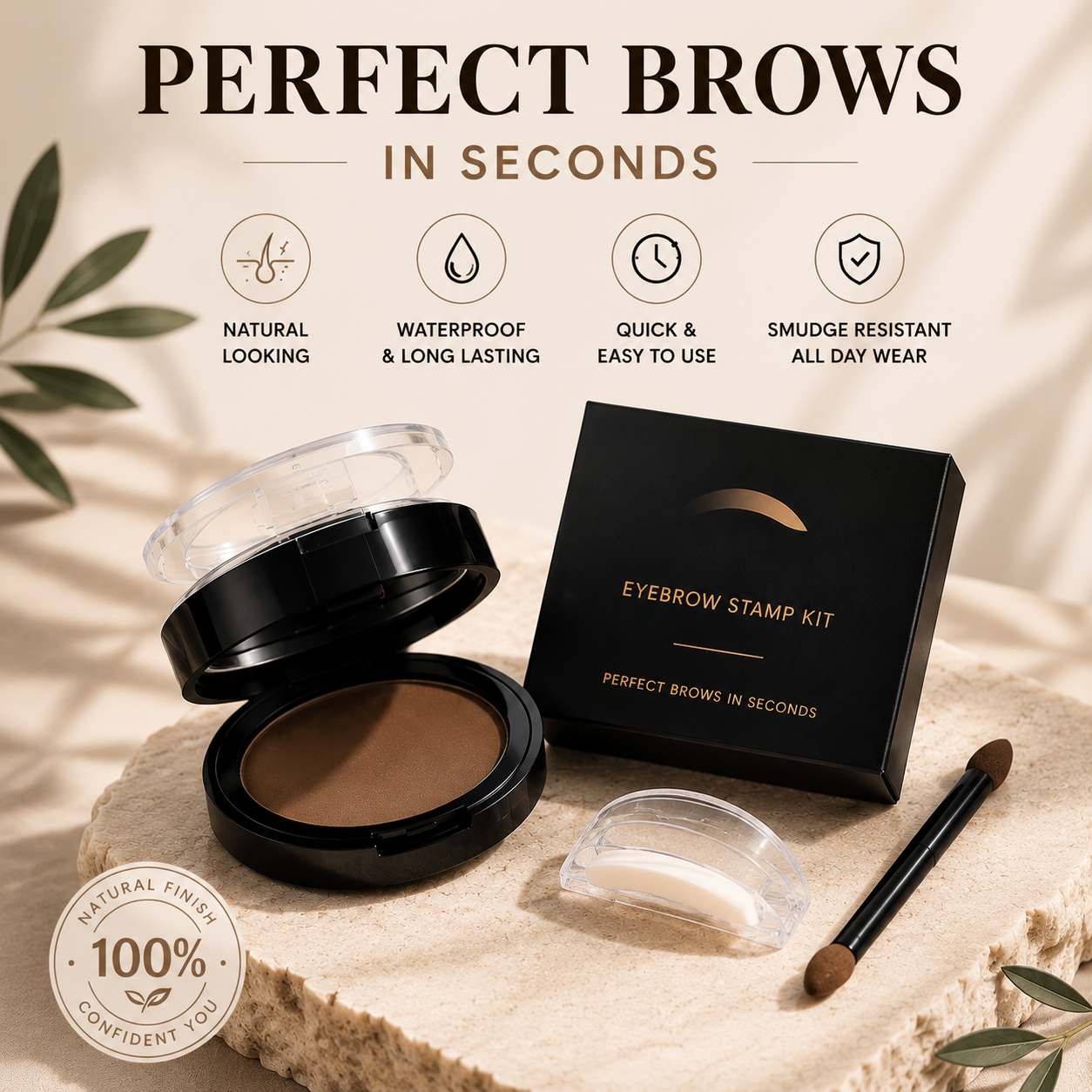 Eyebrow Stamp Kit | Fuller Natural Brows in Seconds
