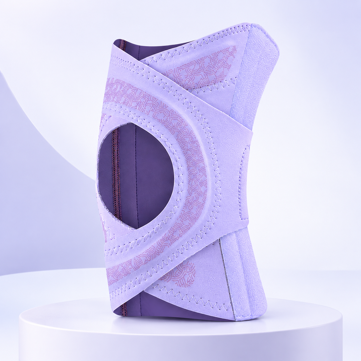 🦵 Adjustable Knee Support Brace | Cross-Strap Stabilization & Open-Patella Design