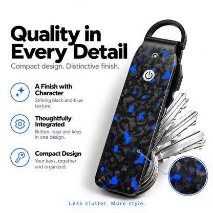 💥 LIMITED TIME 49% OFF 🔑 Smart Key Organizer with Find My 📍 Compact Everyday Key Holder