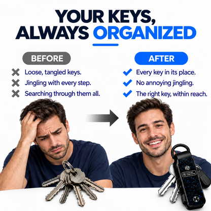 💥 LIMITED TIME 49% OFF 🔑 Smart Key Organizer with Find My 📍 Compact Everyday Key Holder