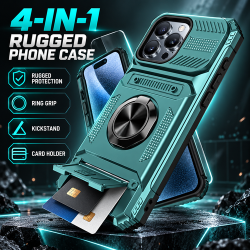 📱 49% OFF | Magnetic Phone Case with Card Holder
