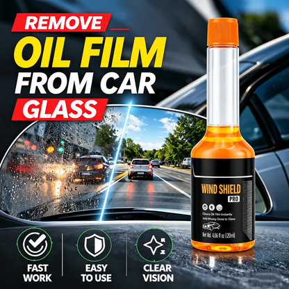 ⏳ 49% OFF Limited-Time Deal | 🚘 Windshield Oil Film Cleaner – Deep Clean, Clear View & Rain-Ready Glass Care