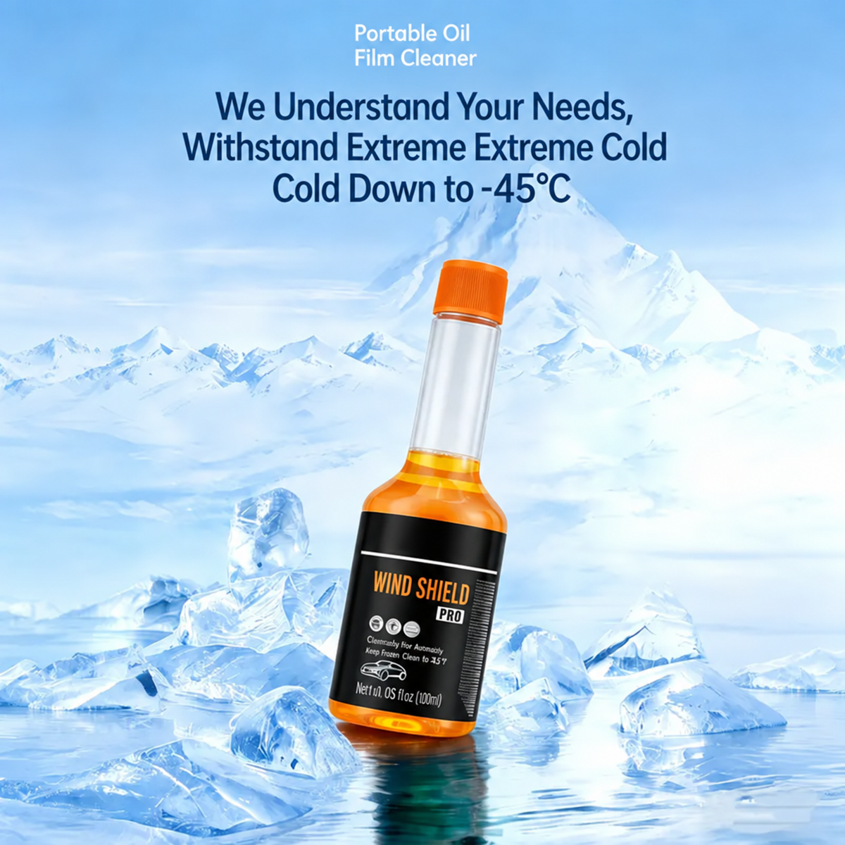 ⏳ 49% OFF Limited-Time Deal | 🚘 Windshield Oil Film Cleaner – Deep Clean, Clear View & Rain-Ready Glass Care
