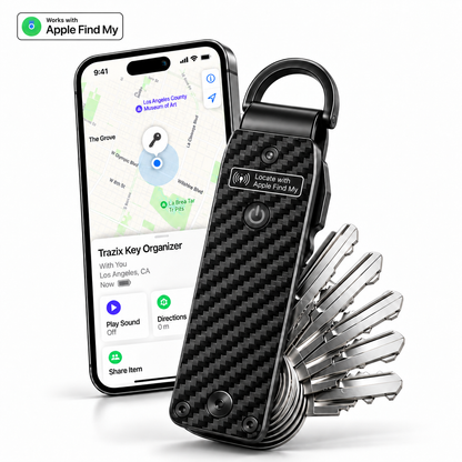 💥 LIMITED TIME 49% OFF 🔑 Smart Key Organizer with Find My 📍 Compact Everyday Key Holder