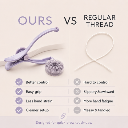 🔥 50% OFF TODAY🔥Precise Brow Threading Tool