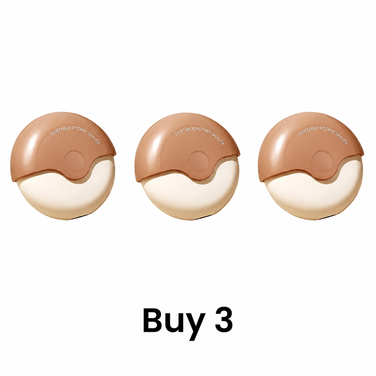 Buy 1 Get 1 Free🎁Portable 3-Layer Hair Shaver with Rotating Cover