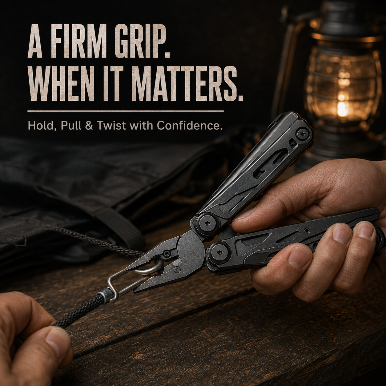 🔥LAST DAY 49% OFF🔥💪16-in-1 Multitool with Large Scissors | 🔧Compact Outdoor Tool for Camping & Repairs