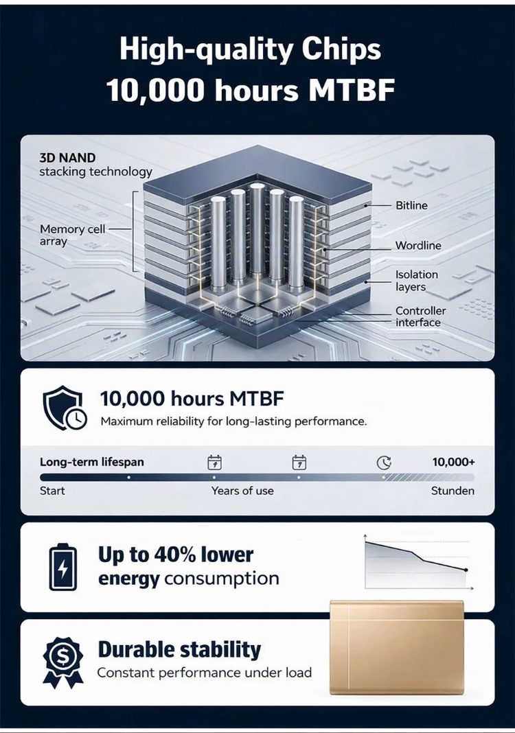 High-speed portable solid-state drives