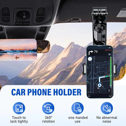 🔥Buy 1 Get 1 Free🔥New 1080° Multi-function Universal 360 Degree Rotating Phone Holder Suitable for Any Scene Car Holder - Rotatable and Retractable