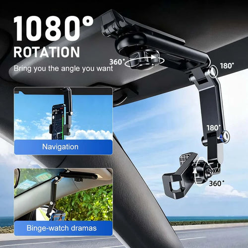 🔥Buy 1 Get 1 Free🔥New 1080° Multi-function Universal 360 Degree Rotating Phone Holder Suitable for Any Scene Car Holder - Rotatable and Retractable