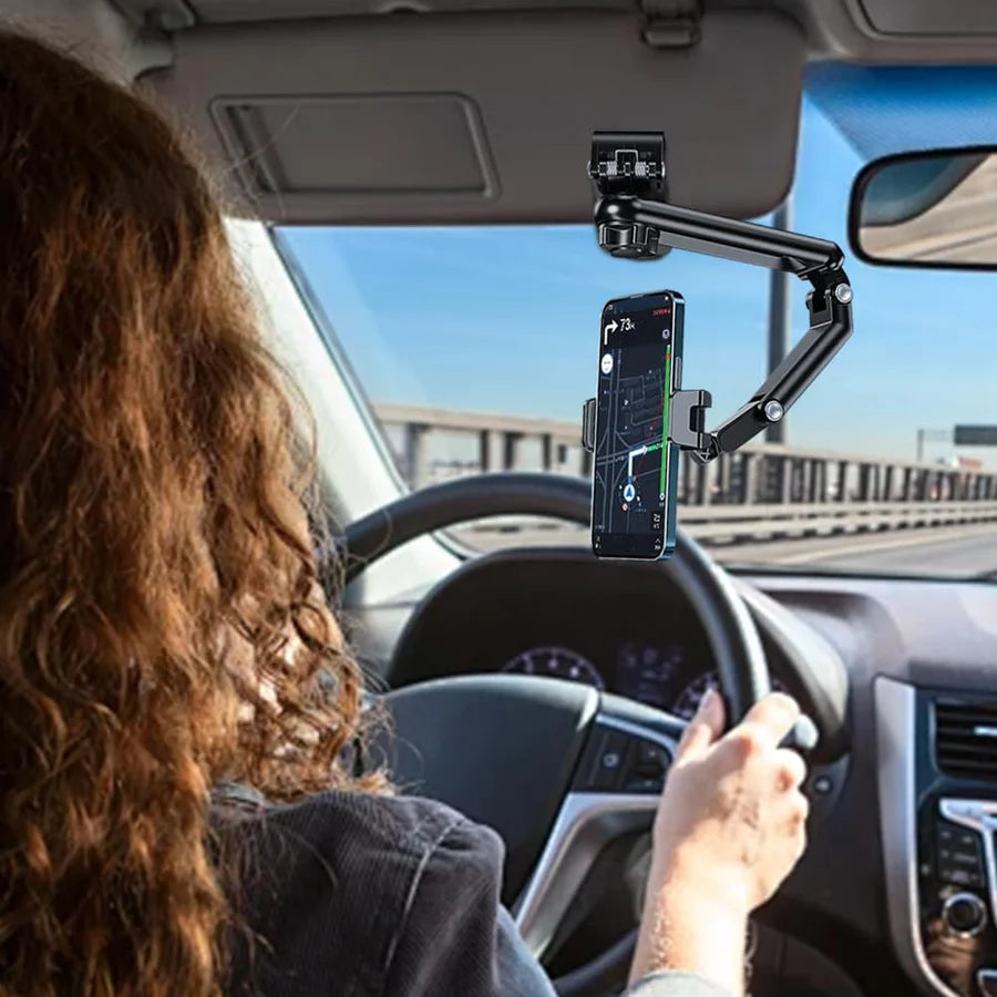 🔥Buy 1 Get 1 Free🔥New 1080° Multi-function Universal 360 Degree Rotating Phone Holder Suitable for Any Scene Car Holder - Rotatable and Retractable