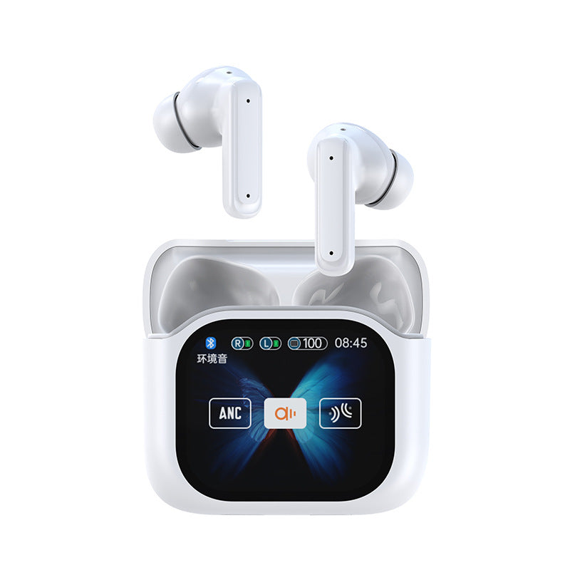 🌍 159-Language AI Translation Earbuds 🎧 | Smart Touchscreen Charging Case