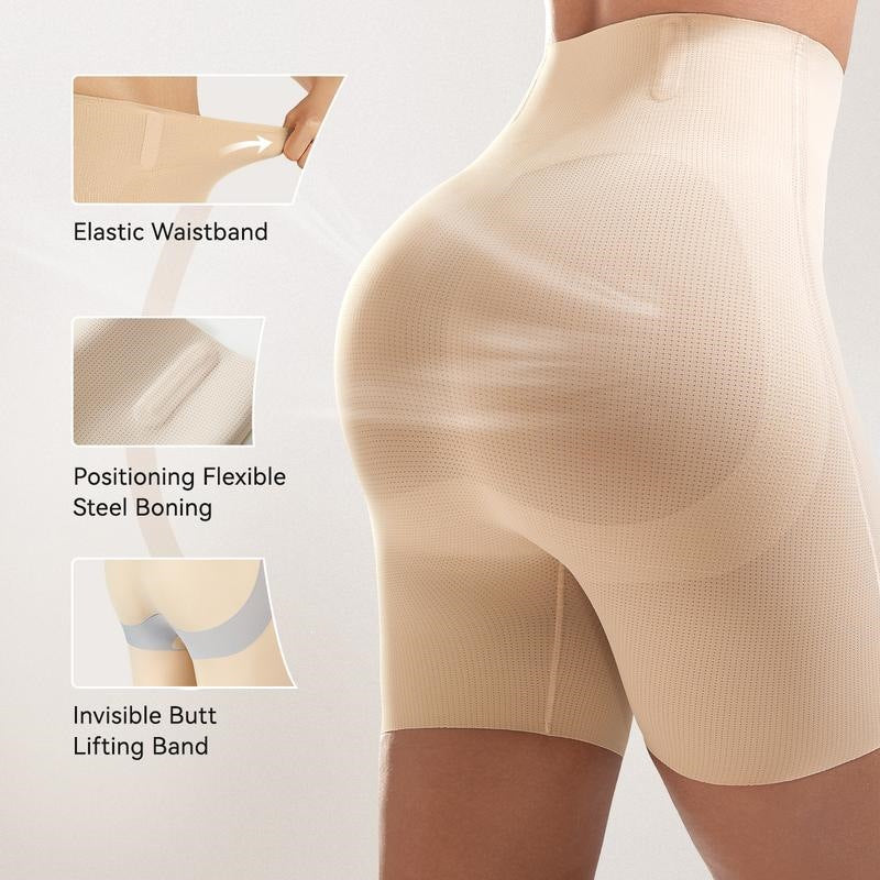 ⚡HOT SALES🔥High‑Waist Seamless Shapewear Shorts, 🍑Tummy Control & Butt Lift