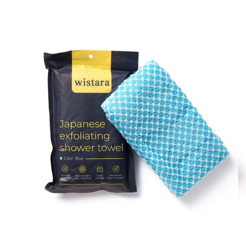 🔥49％ OFF-Exfoliating Shower Towel - Rip-Resistant Washcloth
