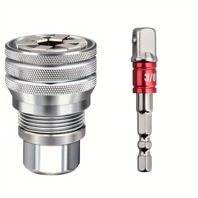 Multi-Function Universal Socket Wrench Tool -Universal Socket Tool for 3/8" Drive Ratchet Torque Wrench & Power Drill