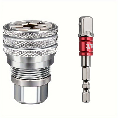 Multi-Function Universal Socket Wrench Tool -Universal Socket Tool for 3/8" Drive Ratchet Torque Wrench & Power Drill