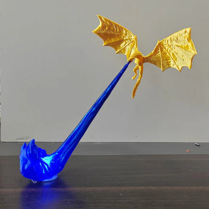 🔥 Limited 50% OFF🐉 Fire-Breathing Dragon Bookshelf Decor Lamp + LED Flame Light Kit