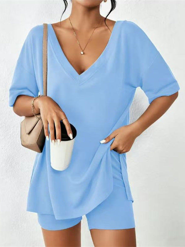 Summer Comfy Women's Loungewear 2 Piece Outfit - S-XXL