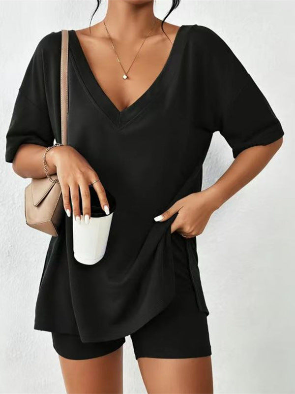 Summer Comfy Women's Loungewear 2 Piece Outfit - S-XXL