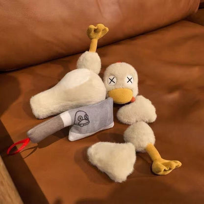 Magnetic Plush Toy Duck – 'Salted Duck' Assembly Toy