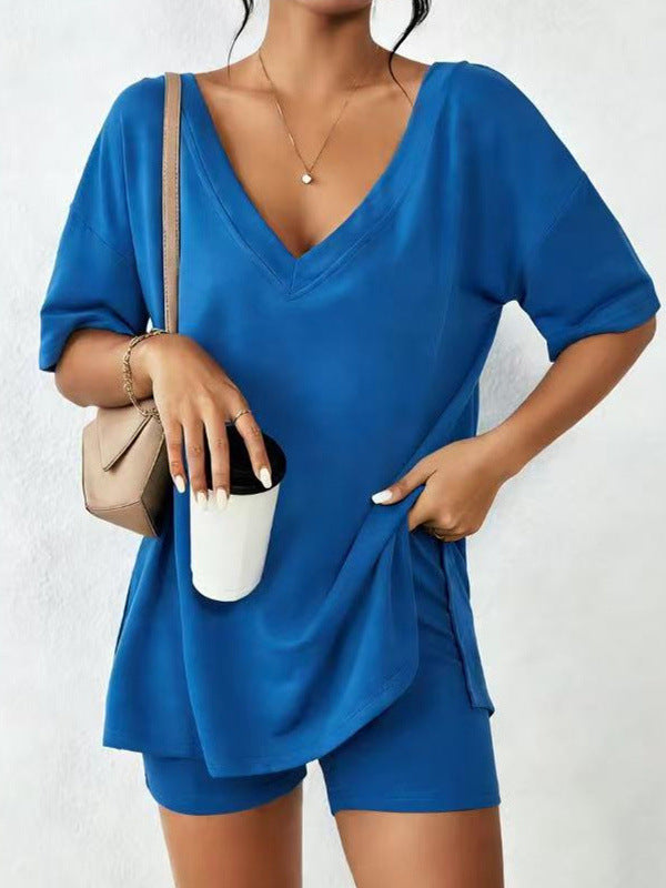 Summer Comfy Women's Loungewear 2 Piece Outfit - S-XXL