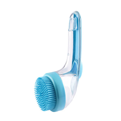 49% OFF -Pet Bath Brush with Shampoo Dispenser for Dogs & Cats