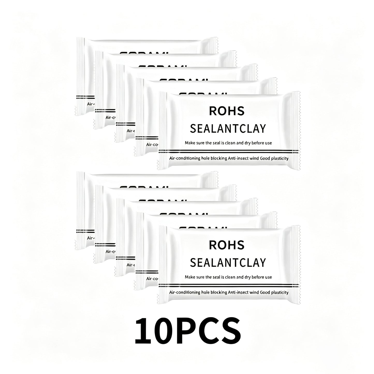⚡Hot Sales 49% OFF🔥10/20PCS Moldable Sealant Clay, Self-Curing Waterproof Putty for Holes & Pipe Gaps