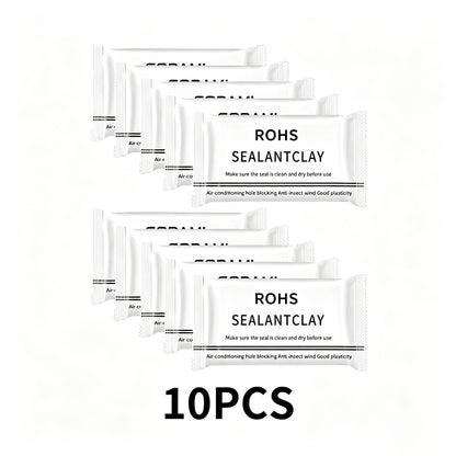 ⚡Hot Sales 49% OFF🔥10/20PCS Moldable Sealant Clay, Self-Curing Waterproof Putty for Holes & Pipe Gaps