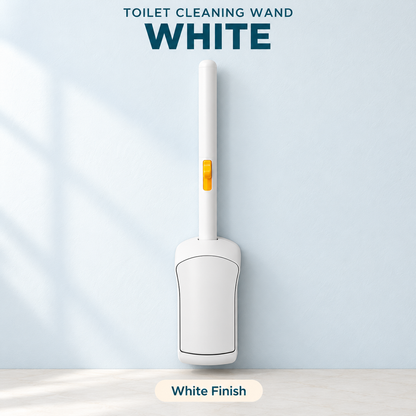 🚽 Toilet Cleaning Wand with Replaceable Heads – Attach, Scrub & Release for Easy Everyday Cleaning