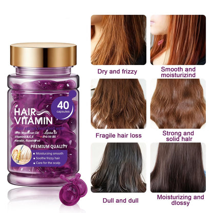 🔥 50% OFF TODAY🔥Essential Oil Hair Smoothing Capsules