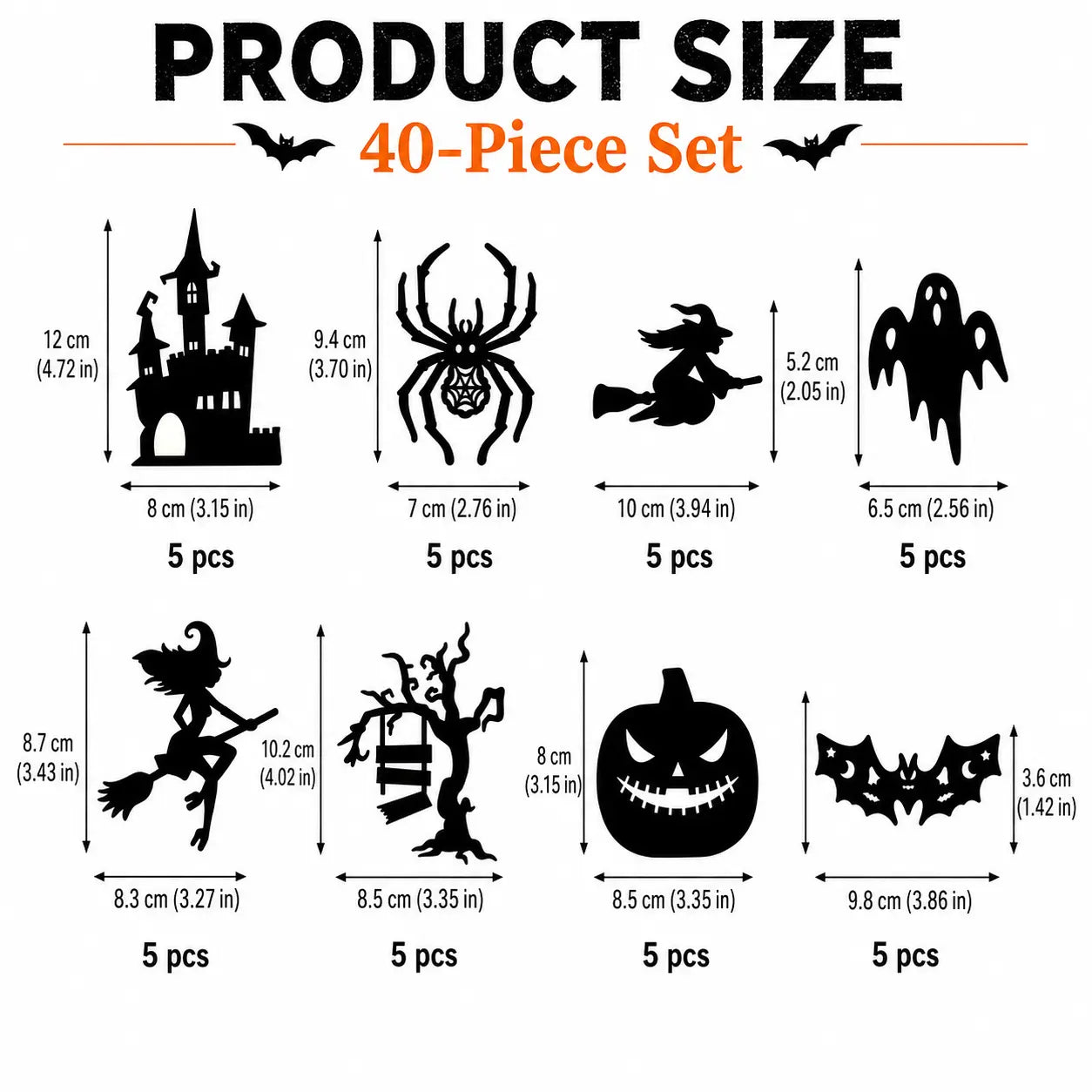 🔥LAST DAY 49% OFF🎃Halloween LED Silhouette Wall Light Stickers