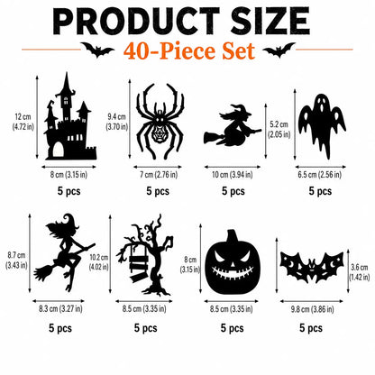 🔥LAST DAY 49% OFF🎃Halloween LED Silhouette Wall Light Stickers