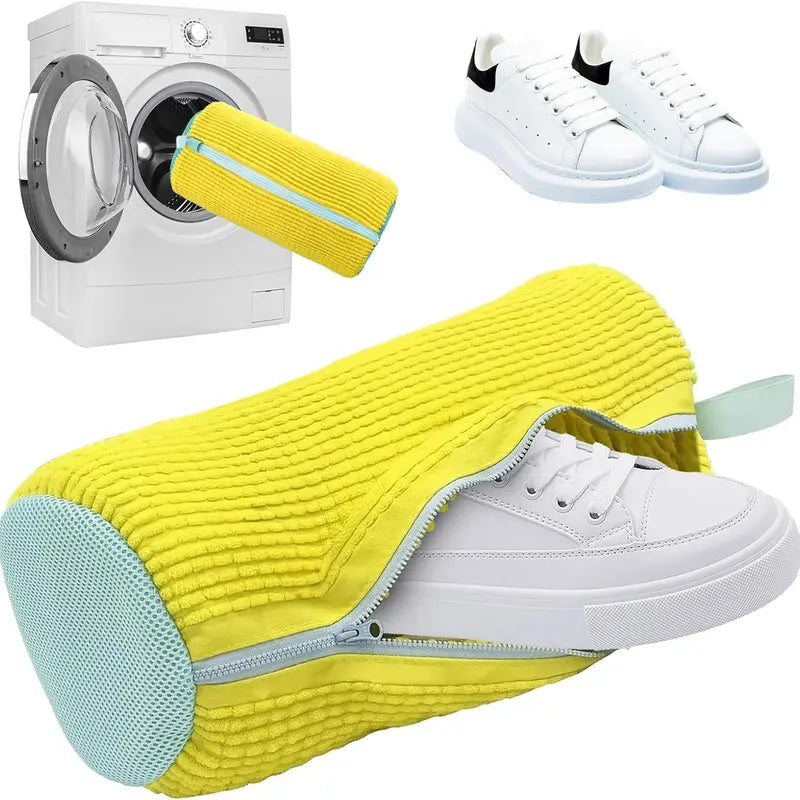🔥LAST DAY 49% OFF👟 No-Scrub Shoe Washing Bag – Clean & Protect Your Sneakers In The Washing Machine