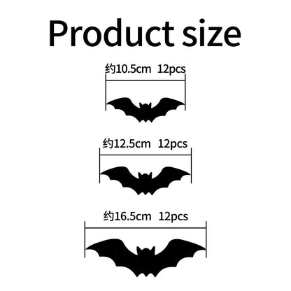 🔥LAST DAY 50% OFF🔥Halloween 3D Lighted LED Flashing Bats