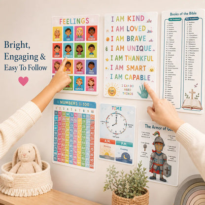 🌈 Preschool Head Start Learning Kit – Fun Early Education Activities for Confident Little Learners