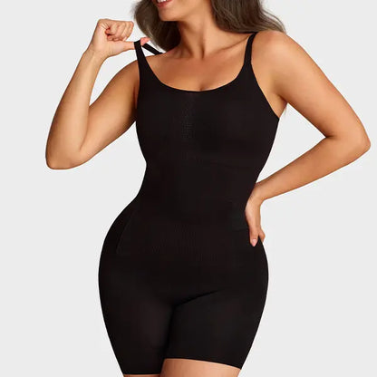 💥Easy slide Tummy Control Butt Lifter Bodysuit, Scrunch Rear Design with Boning Support