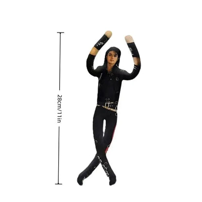 🤣So fun！🕺Michael Jackson Role-Playing Prop Doll, Plush Toy, Room Decor, Abstract Jointed Figure