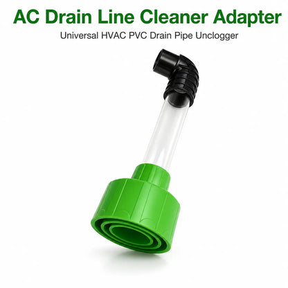 📢LAST DAY 49% OFF🔥🔧 AC Drain Line Cleaner Adapter | Universal HVAC Condensate Pipe Unclogger for Wet/Dry Vac