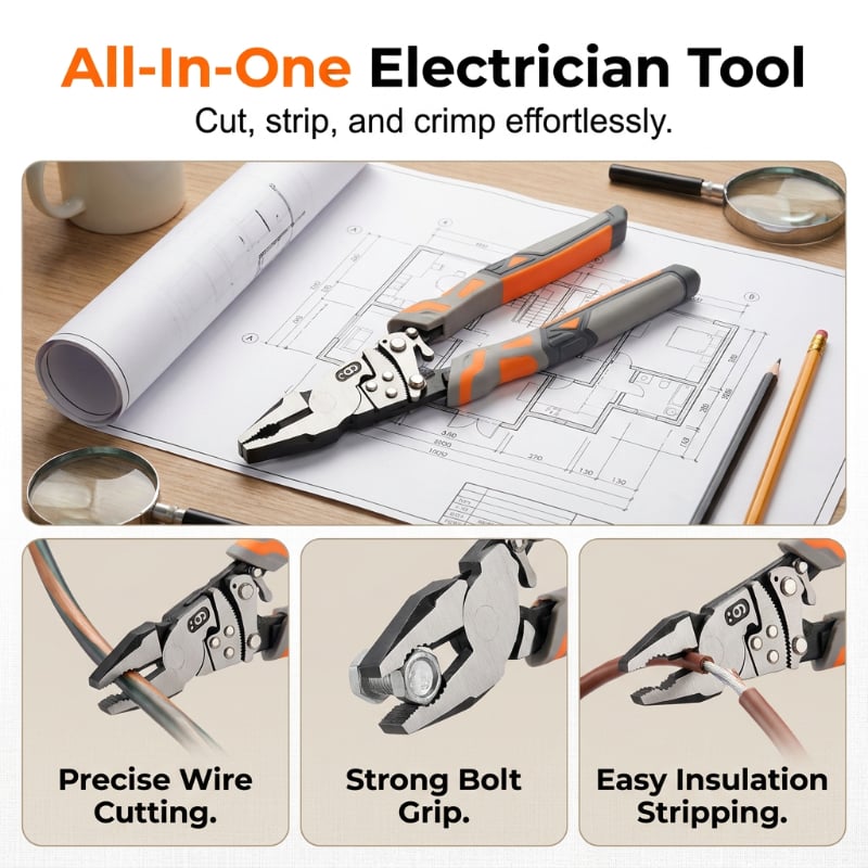 🔥 49% OFF — Heavy-Duty Self-Locking Ratchet Pliers 🔧💪